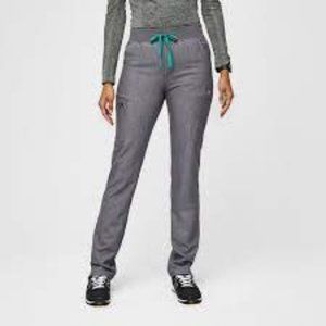 Figs Graphite Yola Skinny Scrub Pants Size Medium
